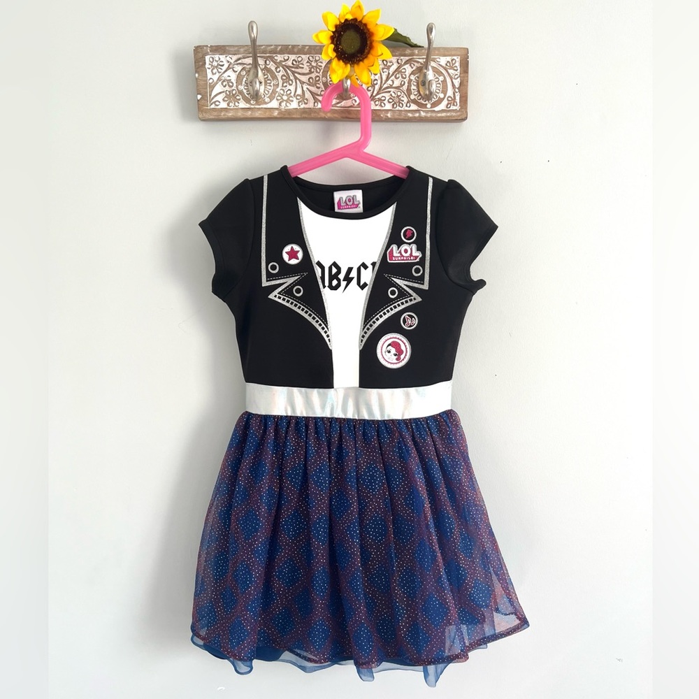 L.O.L SURPRISE Girls Tutu Dress - Size M 7-8 - Costume Dress Up Halloween